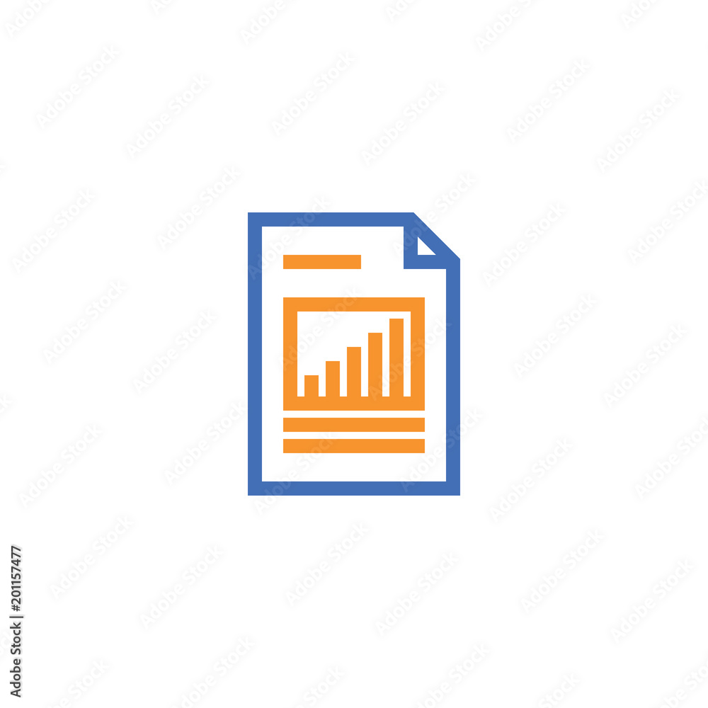 Poster spreadsheet document paper outline icon. isolated note paper icon in thin line style for graphic and