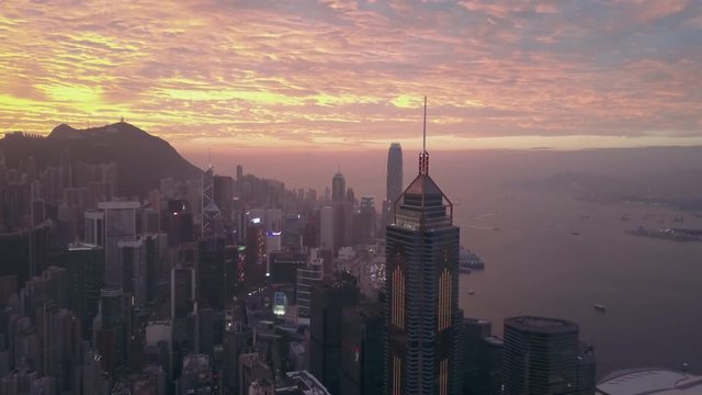 Hong Kong aerial view 174