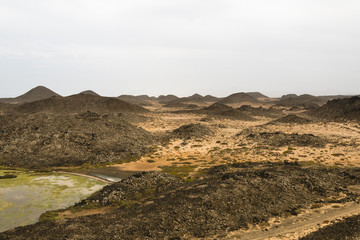 Isla de Lobos Landscape, Fuerteventura, Spain