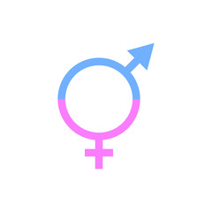 gender equity symbol, icon