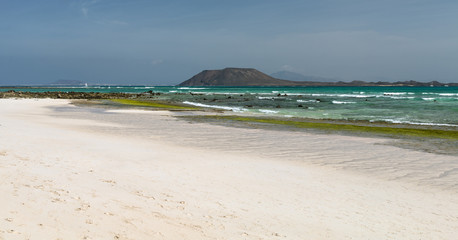 Obraz premium Empty Beach in Fuerteventura, Spain
