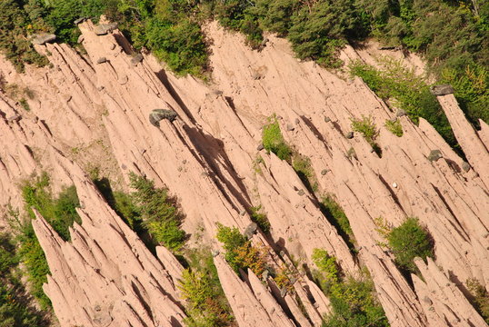 Erdpyramiden bei Klobenstein