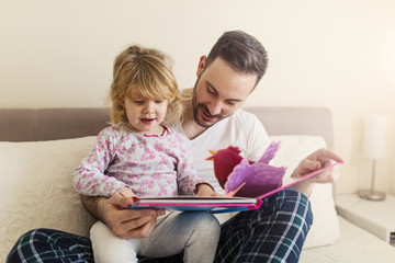 Father and daughter