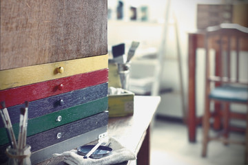 DIY アトリエ風景