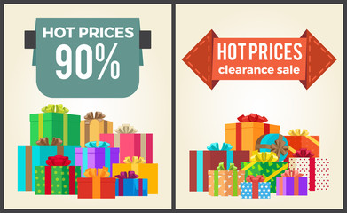 Hot Prices Total Final Sale Discounts Promo Labels