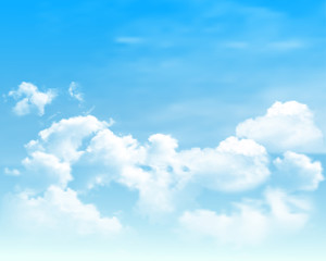 
Background with clouds on blue sky. Blue Sky vector - 201166684