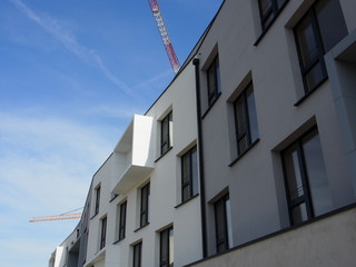 Neubau / Rohbau, moderne Architektur
