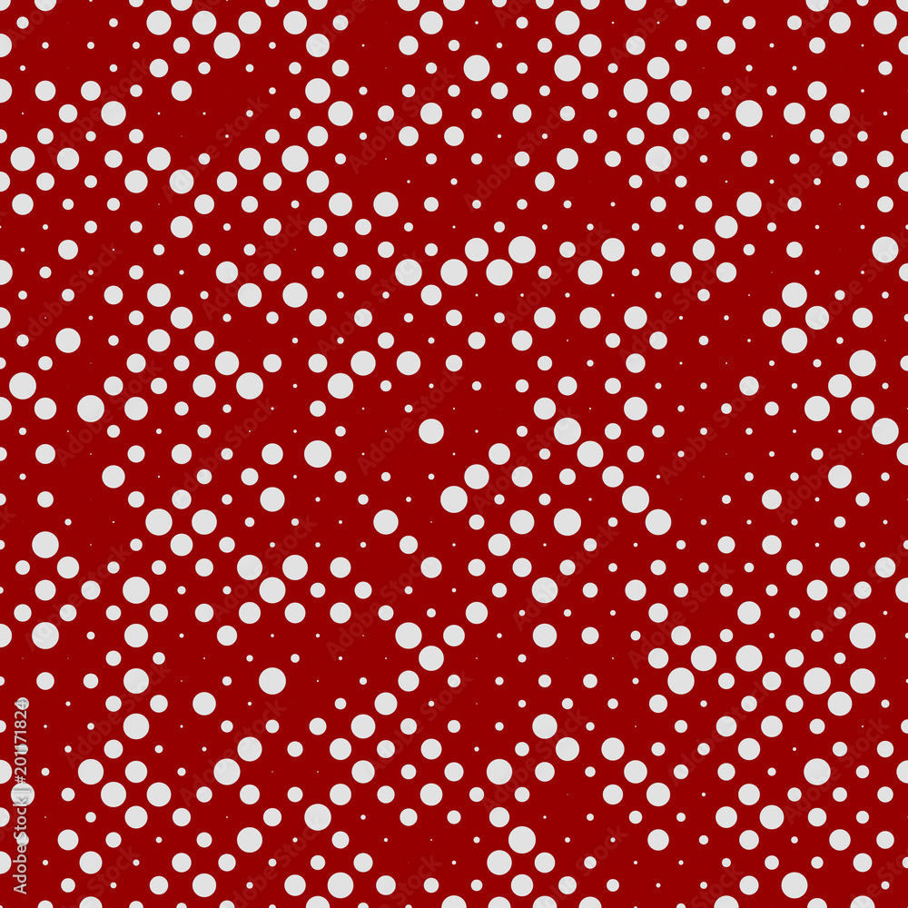 Poster random halftone polka dot pattern background template design