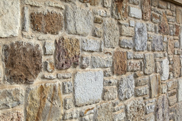 Antique natural stonewall
