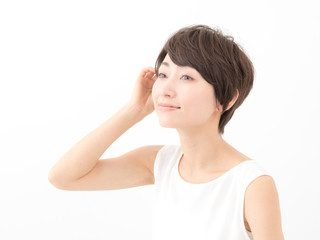 Fototapeta premium ヘアセット・女性