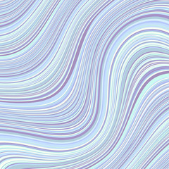 Abstract vector pattern. Curved wavy psychedelic irregular lines.