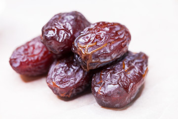 Close up dried dates