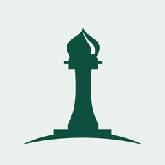 Chess Bishop Piece Vector illustration