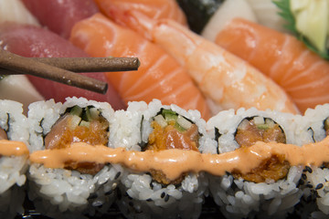 Fresh Sushi Dinner
