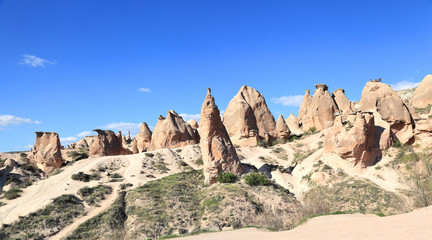 Imagination Valley, Cappadocia: Amazing natural volcanic formations in the landscape