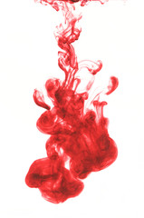 inks in water, Color abstraction