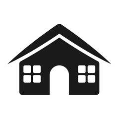 home icon vector. modern logo house.