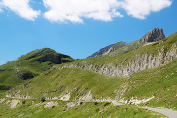 National Park Durmitor, a mountain pass, Montenegro