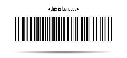 Barcode. Barcode with meaning: 