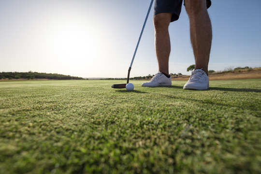 Golfing