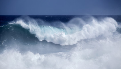 Gran Canaria, foamy waves