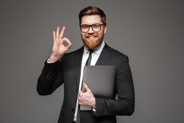 Portrait of a smiling young businessman
