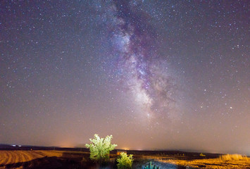 bozkırda samanyolu © welq