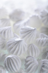 French vanilla meringue cookies.