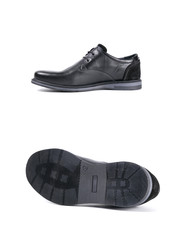 Group of shoes on white background, isolated product, comfortable footwear.