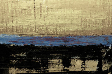 Abstract part of old painted wooden surface