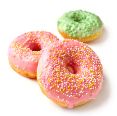 freshly baked donuts