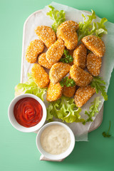 vegan soy nuggets healthy meal