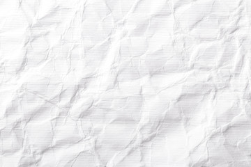 white colored wrinkled paper texture
