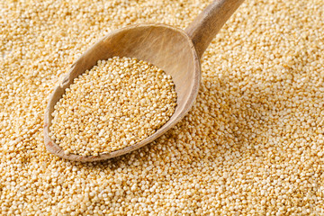 white quinoa seeds