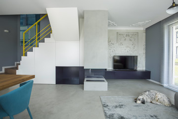 Elegant and creative open space