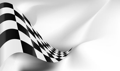 checkered flag background vector race design - obrazy, fototapety, plakaty
