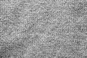 Gray color knitting pattern in black and white.