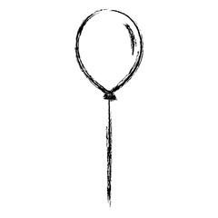 party balloon celebration icon vector illustration design