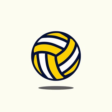 volley ball illustration for sport