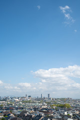 Naklejka premium Gród Osaka Hokusetsu