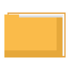 file folder isolated icon vector illustration design