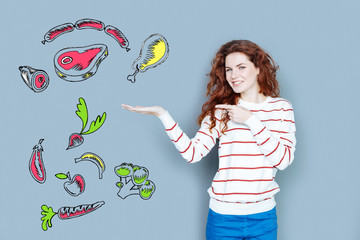 Positive nutritionist. Friendly qualified experienced nutritionist feeling confident while talking...