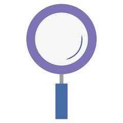 magnifying glass isolated icon vector illustration design