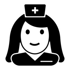 Medizin & Gesundheit Icon - Ärztin