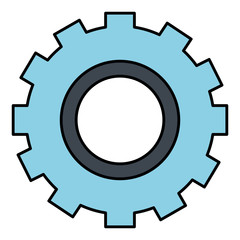 gears machinery isolated icon vector illustration design