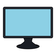 computer display isolated icon vector illustration design
