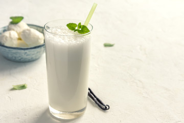 Milk-shake à la vanille