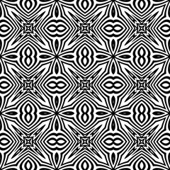 Obraz premium Seamless decorative patterns in a black - white colors