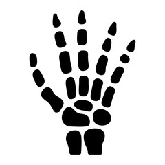 Medizin & Gesundheit Icon - Handknochen