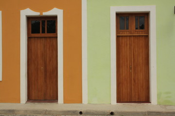 Village patterns and colors